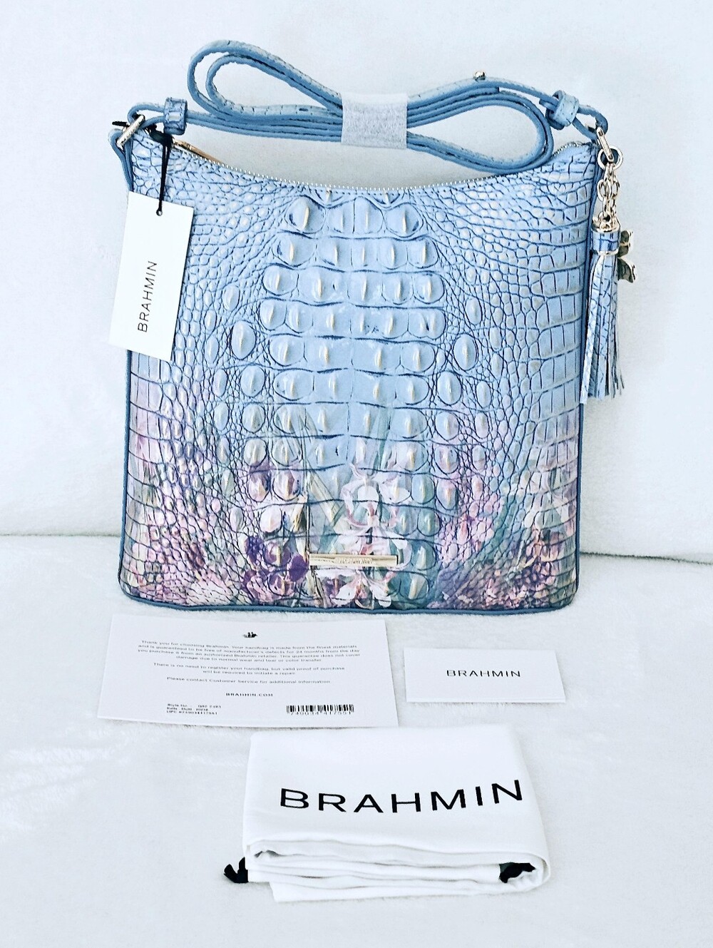NWT Brahmin MULTI MORNING DEW Katie